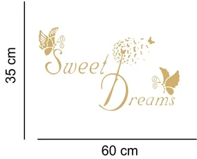 Sticker perete Vise Placute