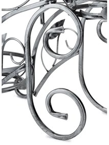 Suport de flori 88x65 cm argintiu