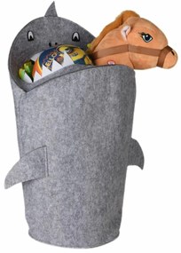 Hatu Kids sac de depozitare Shark, 40 x 65 x 30 cm