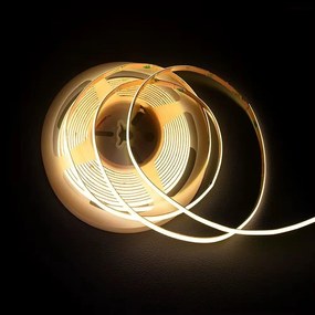 Bandă LED COB – 9 W/m, Lumină Neutră 4000 K, 10 m – 12 V