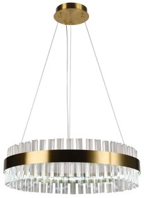 Lustră LED dimabilă de cristal pe cablu Brilagi HALO LED/40W/230V + telecomandă