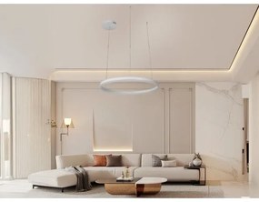 Lustră LED dimabilă pe cablu LED/42W/230V 3000-6500K + telecomandă