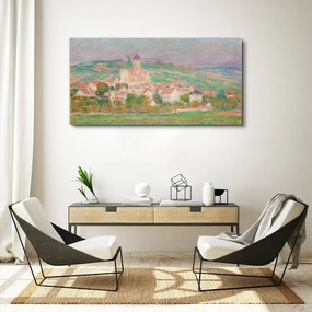 Tablou canvas Vetheuil Sunset Monet