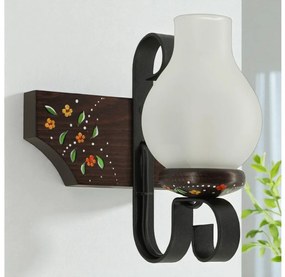 Brilagi - Aplica de perete QUEEN 1xE14/40W/230V fag/wenge