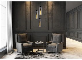 Lucide 74404/13/65 - Lustră pe cablu ORLANDO 3xE27/40W/230V