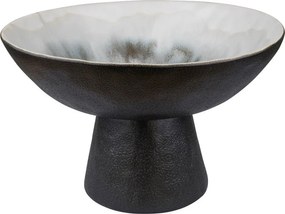 Bol negru/fildeș din gresie ø 31,5 cm By Hand – Mette Ditmer Denmark