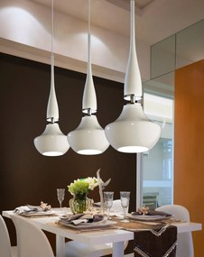 Pendul modern Tasos 1 white
