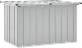 vidaXL Ladă de depozitare pentru grădină, gri, 109x67x65 cm