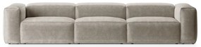 Canapea 4 locuri Bergamo velur reiat L364 cm