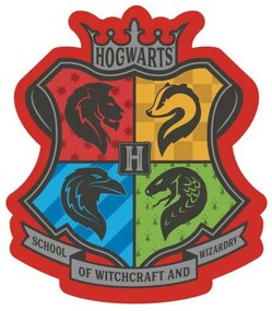 Harry Potter Perna decorativă în formă de școală 33x31 cm