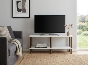 Comoda TV SOLE 120 cm, alba