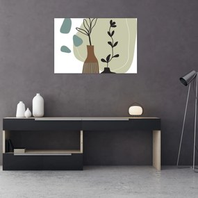 Tablou - Flori într-o vază N⁰2 (90x60 cm)