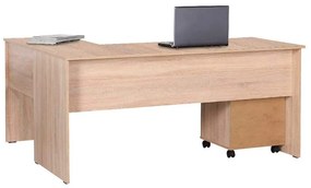 Birou Adore Rio Office, Interschimbabil, Masa de colt, 160 x 75 x 144 cm