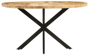 321669 vidaXL Masă de bucătărie, 140x80x75 cm, lemn masiv de mango