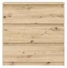 Comodă MAO cu sertare, stejar artisan