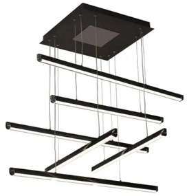 Lustră LED dimabilă aplicată LED/100W/230V 3000-6500K + telecomandă