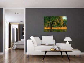 Tablou cu girafe în natură (90x60 cm)