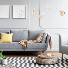 Lustră aplicată MATYLDA 3xE27/60W/230V alb