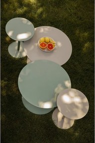 Măsuță auxiliară rotundă din oțel ø 35 cm Snow – Zuiver