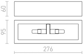 Aplică WIM 2xG9/40W/230 RED-Design Rendl-R10465