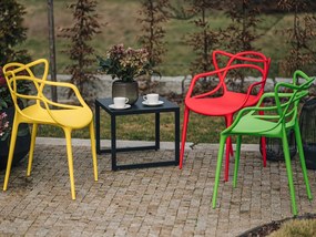 Reducere Scaun din plastic galben KATO calitatea II