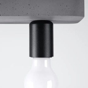 Spot Sollux SL.1158 TAVO 3xE27/15W/230V beton