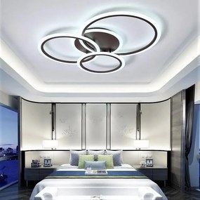 Lustra LED 8888/4 – Geometrie Elegantă și Control Complet