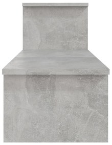 Comoda TV, gri beton, 180x30x43 cm, PAL 1, Gri beton