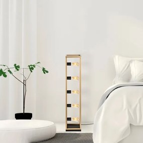 Lampadar KAFES 5xE27/40W/230V auriu