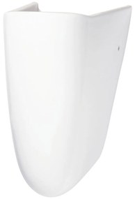 Semipiedestal chiuveta baie alb Deante Jasmin