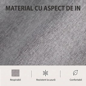 HOMCOM Fotoliu Electric cu Ridicare Asistată, Reclinabil, Încălzit, cu Masaj, Aspect In, 2 Telecomenzi, Gri Deschis | Aosom Romania