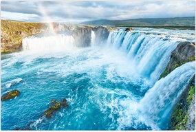 Tablou - Cascada Godafoss (90x60 cm)