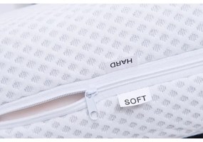 Pat tapițat cu saltea și spațiu de depozitare MARIA ONE 90 x 200 cm, nuanță taupe