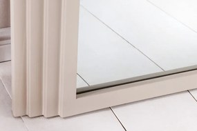 Oglinda de perete decorativa Art Deco 160cm, greige