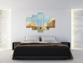 Tablou - Joseph Mallord William Turner, Venice the Dogana and San Giorgio Maggiore, reproducere (150x105 cm)