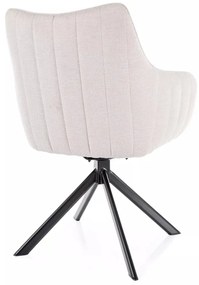 Scaun rotativ Azalia velvet bej deschis Blu30