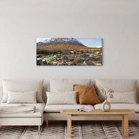 Tablou - Munte cu râu (120x50 cm)