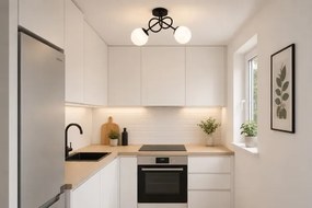 Brilagi - Plafonieră MILO 2xE27/60W/230V negru