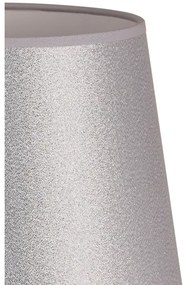 Duolla - Abajur pentru lampă de birou CLASSIC M E27, Ø 24 cm, argintiu