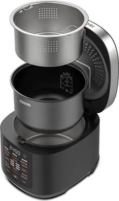 Slowcooker Cosori CRC-R501-KEU, 970 W, 5 l, 17 programe, Timer, Pornire programata, Negru