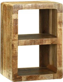 vidaXL Cabinet TV cu raft Maro 36 x 30 x 54 cm Lemn masiv de mango