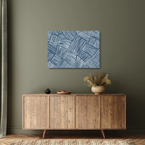 Tablou pe sticlă - linie 3D (70x50 cm)
