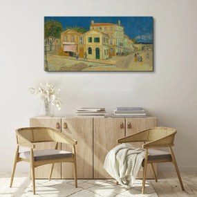 Tablou pe panza Casa Galbenă Van Gogh
