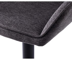 Scaun de dining gri închis Nolan – Unique Furniture