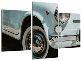 Tablou - mașina retro Fiat (90x60 cm)