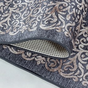 Covor gri antracit lavabil 160x230 cm Fiesta – Ayyildiz Carpets