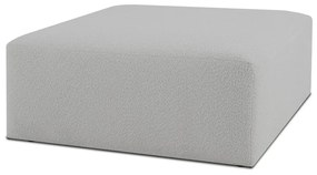 Modul pentru canapea alb cu tapițerie din stofă bouclé Roxy – Scandic