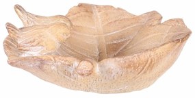 Adăpătoare pentru păsări Frunză de pasăre,ceramică MgO 21 x 18 x 7 cm