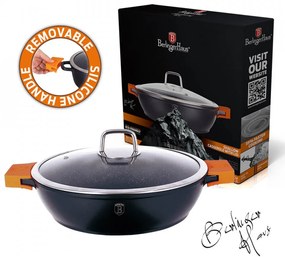 Cratita cu capac 32 cm Granit Diamond Line Berlinger Haus BH 1110N