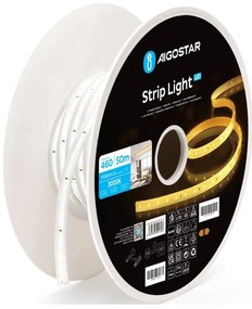 Aigostar - Bandă LED LED/250W/230V 50m 3000K IP65